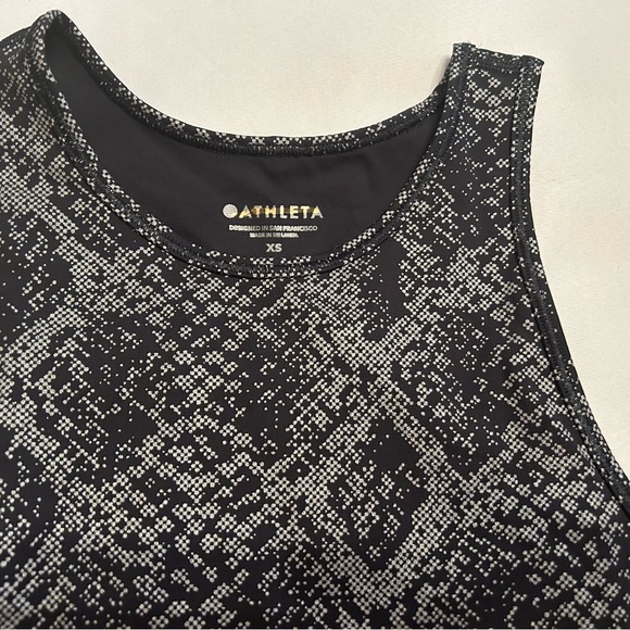 Athleta Viper Midi Tank Size XS Black NWT - Picture 5 of 9